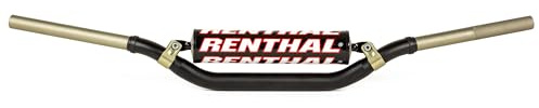 Renthal 991-01-BK-07-185 Twinwall Lenker, gepolstert, Yam Yz-F 18-21, Schwarz