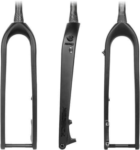 Forcella Rigida In Fibra Di Carbonio, Freno A Disco Con Perno Passante 110 X 15 Mm, Tubo Conico Senza Filettatura 1-1/8, Super Leggero A,29in