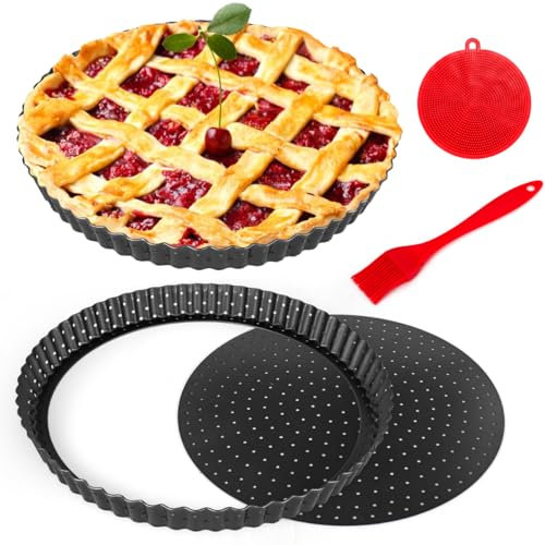 Gutsdoor Kuchen-, Tarte- und Quicheform, 27,9 cm, mit abnehmbarem Boden (28 cm)