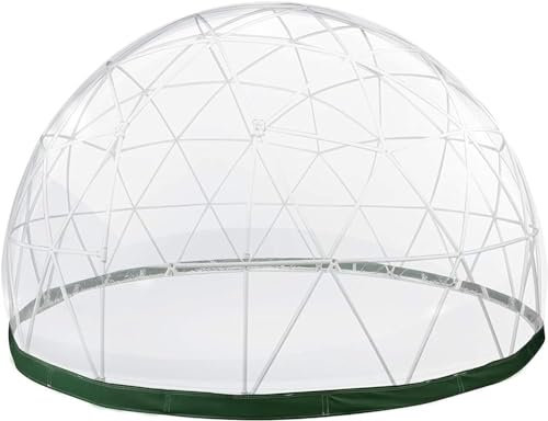 3,6 m Gartenkuppel Bubble Tent Dome, transparente TPU-Abdeckung (nur transparente Abdeckung ohne Zeltrahmen), wasserdichtes Gartenkuppelhaus, geeignet für Terrasse und Esszimmer