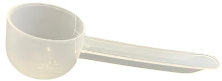 2 Teaspoon (2/3 Tablespoon | 10 mL) Long Handle Rounded Scoop for Measuring Coffee, Pet Food, Grains, Protein, Spices and Other Dry Goods (Pack of 1) Short Handle