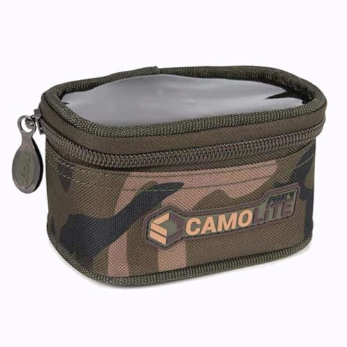 Fox Camolite Mini Accessory Bag - Angeltasche für Angelzubehör, Zubehörtasche zum Karpfenangeln