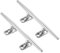 INFINAUTO 2pcs 6 Inch Stainless Steel Flagpole Cleat Hook Boat Deck Rope Cleat Stylish Design