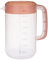 Iewroyt Jug Plastique Carafe 4L Grand Pichet de Boisson Claire pour Les Boissons d'été Faire