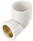sourcing map 3pcs 32mm Slip x 3/4PT filetage femelle Coude PVC raccord de tuyau 90 degrés