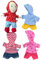 Puppenkleidung handmade passend für kleine Puppen Gr. 20 cm Hoodie + Hose Kleidung