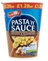 Batchelors Pasta 'n' Sauce Chicken & Mushroom Pots 65g - Case of 6 (Price Marked)