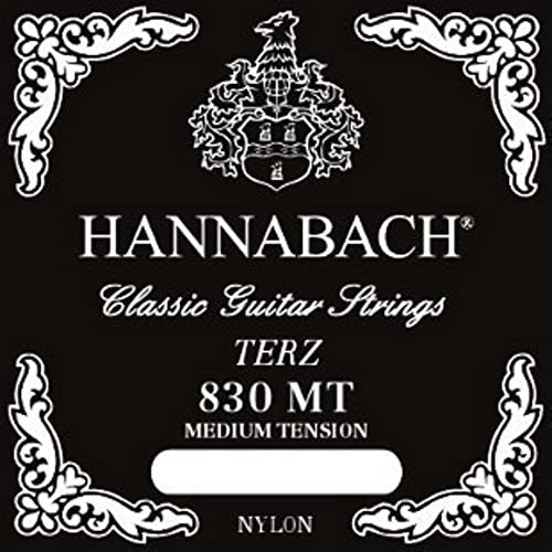 Hannabach Classical Guitar Strings Series 830 Medium Tension for Terz-Guitar, scale 540 mm - set 6-string - 830MT54