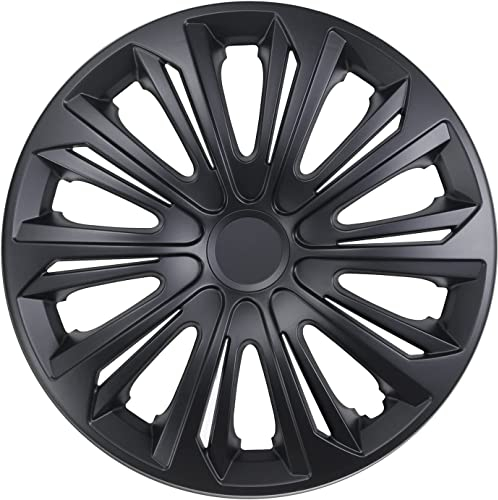 All4You Radzierblenden Nrm Strong Schwarz Matt 16 Zoll Radkappen Radblenden 4 Stück Black