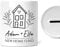Personalised New House Money Box | Add Any Names | House Fund, Dream House Fund | House Saving Pot, New Home Money Pot