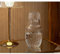 Bedside Water Carafe avec verre Set carafe en verre Carafe à eau de nuit Carafe à eau pour chambre à coucher Carafe à eau Table de chevet Carafe en verre Jug Carafe en verre Bouteille d'eau Pichet