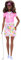 Barbie Golfer brünette Modepuppe in Abnehmbarer Pinker Polokleid-Golfuniform, enthält Schirmmütze und Golfschlägerzubehör, JCR69