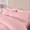 OHS Kingsize Duvet Cover Set Frill, Luxury King Size Bedding with Pillowcases Microfibre Bedding Set King Duvet Quilt Covers Super Soft, Blush Pink