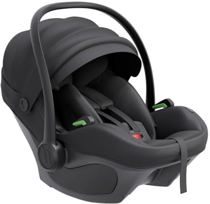 Avionaut Pixel 3 Babyschale – Leichtester Kindersitz der Welt (2,5 kg) – i-Size (40–86 cm, 0–13 kg) – Neugeborene Autositz – Isofix-kompatibel (Black)