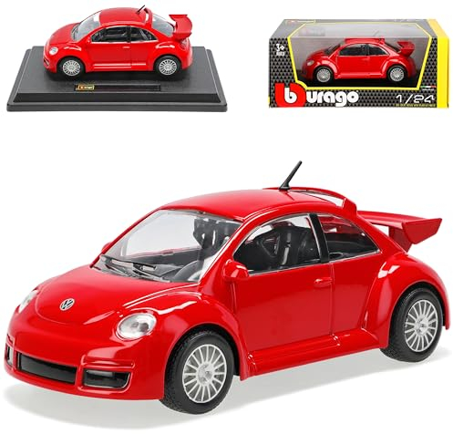 Bburago Volkwagen New Beetle RSI Coupe Rot 1997-2010 1/24 Modell Auto