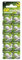GP G10 / LR54 / 189 / AG10 Alkalisch knopfzelle - 2X Blisters