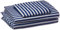 Marimekko Bettwäsche-Set für Doppelbett, Baumwoll-Perkal-Bettwäsche-Set, frische und Coole Heimdekoration (AJO Blue, Twin/Twin XL)