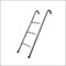 Aquariss Replacement Accessory Trampoline Safety Ladder For 12-14ft Trampolines