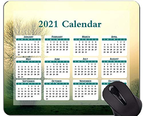 2021 Kalender Mauspad, Mood Sun Field Mauspads