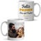 Kadoo Regalos Taza Personalizada Día del Padre Feliz Primer Día del Padre (Foto)