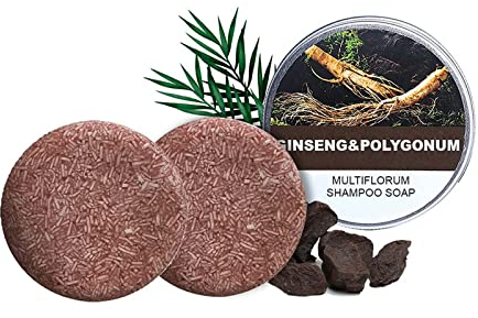 Refresspro Black Hair Darkening Shampoo Bar Set, Refresspro Hair Darkening Shampoo Bar Set, Refresh Pro Black Hair Shampoo, Hair Darkening Organic Black Bar. (2PC)
