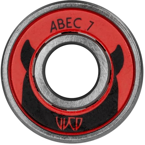 Wicked ABEC 7 Carbon Pro Universal Kugellager, 608 Standard, 50 Stück