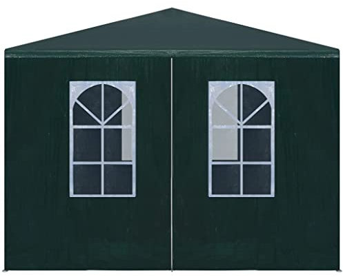 Coavain Pavillon 3x4 m Grün Gartenpartys Treffen und Partys im Freien für Familie und Freunde Gartenpavillon Partyzelt UV- und Wasserbeständig Partyzelt Stabil Langlebig Einfach zu Montieren