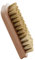 Treufix Polsterbürste aus FSC-zertifiziertem Buchenholz - 10x5,5 cm - Doppelte Borstenhärte für empfindliche Textilien & robuste Oberflächen – Ideal als Sofa-, Teppich-, Autositz- & Matratzenreiniger