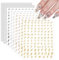Tucnoeu 10pcs Nagel Aufkleber 3D Nagelsticker Buchstaben Selbstklebend Buchstaben Aufkleber für DIY Nagelkunst, Fingernägel Aufkleber, Nagel Sticker für Nageldesign