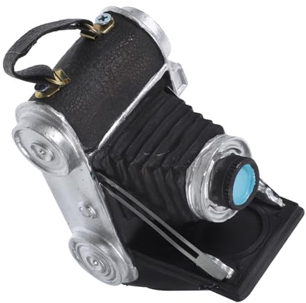 RORPOIR Old Fashioned Camera Prop Resin Craft Vintage Camera Model for Shop Window Decor