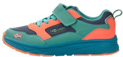 Trollkids Kids Haugesund Sneaker | Leicht und bequemlGriffige SohlelElastische Schnürung und Klettriegel