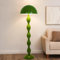 TONGNIDA Lampadaire Champignon, Lampadaire LED Moderne, Lampe Champignon Vert Simple de 59 Pouces Pour la Chambre à Coucher, le Salon et le Bureau (Ampoule Non Incluse)
