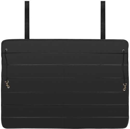 YYTECH Auto Ladekantenschutz Kofferraum 96 × 64 cm, Stoßstangenschutz Hund, Kofferraumschutz Faltbarer, Kofferraum Schutzmatte, Haustier Stoßstangenschutz, Universeller Kofferraum-Schutz