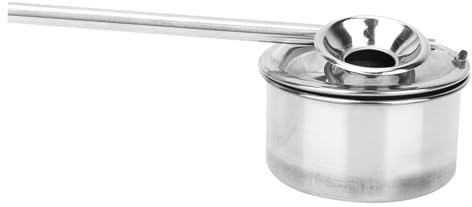 NOENNULL Metal Pottery Paint Sprayer,100ml Stainless Steel Pottery Painting Sprayer, Clay Tool Pottery Atomizer, Ceramic Painting Sprayer Craft Clay Tool for Glazes with Blow Glaze, (100ml)