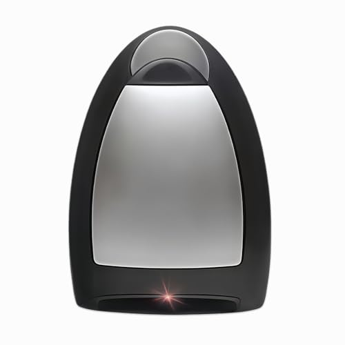 Glowdora Aspiradora Estacionaria Sin Contacto, Recogedor Automático, Doble Filtración De Alta Eficiencia, con Cable, Sensores Automáticos, 1000 W Black