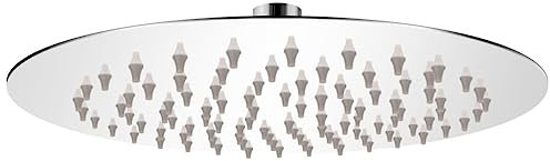 vidaXL Kopfbrause Edelstahl 20cm Regendusche Regenbrause Brausekopf Duschkopf