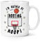 I'd Rather Be Shooting Hoops Basketball 10oz Mug Cup