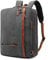 CoolBELL umwandelbar Aktentasche Rucksack Messenger Bag 15,6 Zoll Laptoptasche Herren Business Umhängetasche Mehrzweck Arbeitastasche Reisen Backpack Notebook Schultertasche(Canvas Grau)