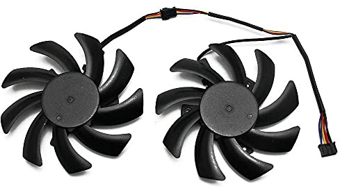 Grafikkartenlüfter 85MM FDC10H12S9-C 4Pin Cooler Fan Replace For Sapphire R9 290 R9 280X HD7870 HD7970 Dual-X HD7950 Sapphire HD7870 Ersatzteile Video Card Cooling Fan Saphire R9 270X 2G