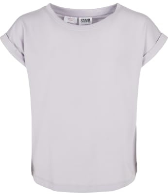 Urban Classics Mädchen Uck2983-girls Organic Extended Shoulder Tee T-Shirt (1er Pack)