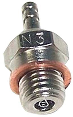 ANBP N3 BujíA de Precalentamiento en para 70117 1/10 1/8 RC Calesa CamióN Piezas Motor Nitro