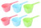 iplusmile 6 Pièces Cuillère à Mesurer Nourriture pour Animaux Gobelet Doseur pour Chien Cuillère à Nourriture Chien Mangeant Une Tasse PP Le Chat Nourriture pour Chat Et Chien