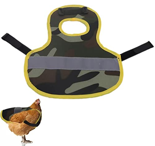 Stalf Hühnerweste Schutz Haustie, Hühner Warnwesten Huhn Kleidung Geflügel Henne Sattel Schürze Federschutz Halter, Pet Reflective Vest Für Huhn Und Ente