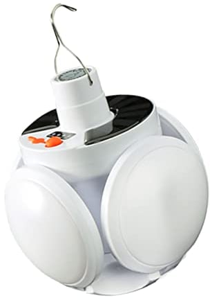 Solar-Campingleuchte, Tragbare Solarlampe für den Außenbereich, Hohe Helligkeit, Kompakte Tastensteuerung Zum Angeln