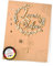 Grapefruit® personalisierter Cake Topper aus Holz mit individuellen Wunschnamen – Tortendekoration, Name, Geschenkidee, Vorname, Kuchendeko, Topper Kuchen, individuell (Hochzeit - Zweig)