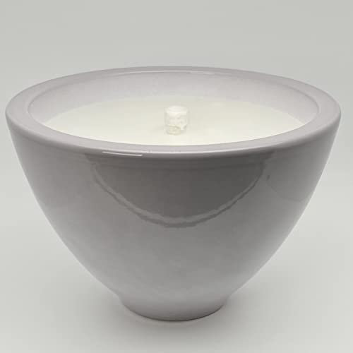 VAXEATER® Wachsfresser - Big Bowl – wiederauffüllbare Outdoor-Kerze mit Dauerdocht – Gartenfeuer zur Verwertung von Wachsresten – Gartenkerze – Gartenfackel - handgemacht