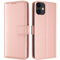 TQIAHF Coque pour iPhone 11 Coque Etui avec Porte Carte à Rabat Clapet Portefeuille en Cuir Pochette Magnétique Antichoc Flip Case Étui Cover Housse Protection Coque pour iPhone 11,Or Rose
