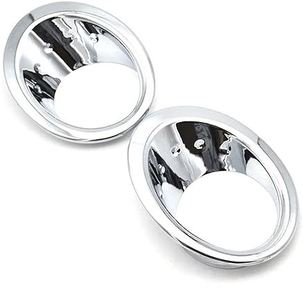 FIXCOR Nebelscheinwerferabdeckung Für N&issan Für Qashqai/Für Dualis J10 2007 2008 2009 Nebelscheinwerfer Lampe Abdeckung Einsatz Trim Foglight Form Garnieren Akzent Rahmen Nebelscheinwerfergitter