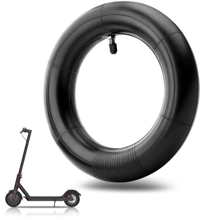 SYACHI 10 Zoll E Scooter Schlauch 10 x 2-6,1 Doppelte Stärke Scooter Schlauch Ersatzreifen kompatibel für Xiaomi 1S M365 Pro 2 Doppelte Stärke Elektroroller vorne und hinten Ersatzreifen