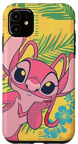 iPhone 11 Disney Lilo & Stitch Angel Tropical Hawai’i Beach Vibes Case